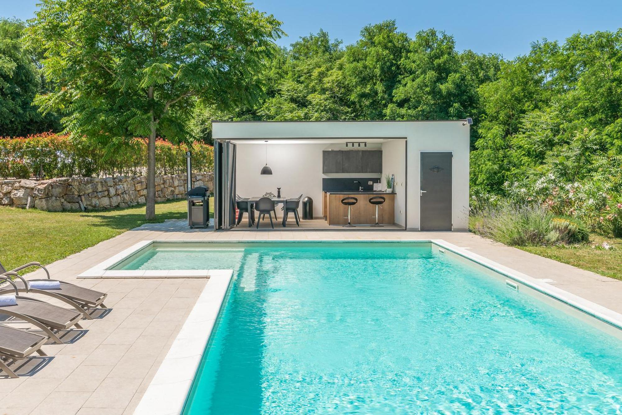Villas Martincici With Large Pool Groznjan Ngoại thất bức ảnh